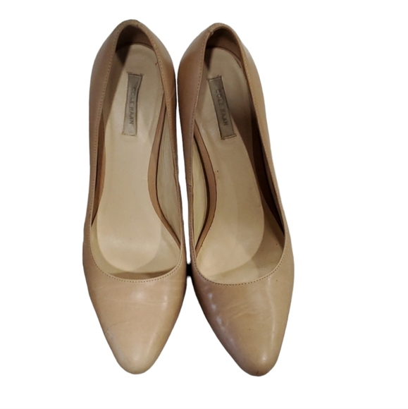 Cole Haan Shoes - Cole Haan tan leather dress heels pumps size 8.5B